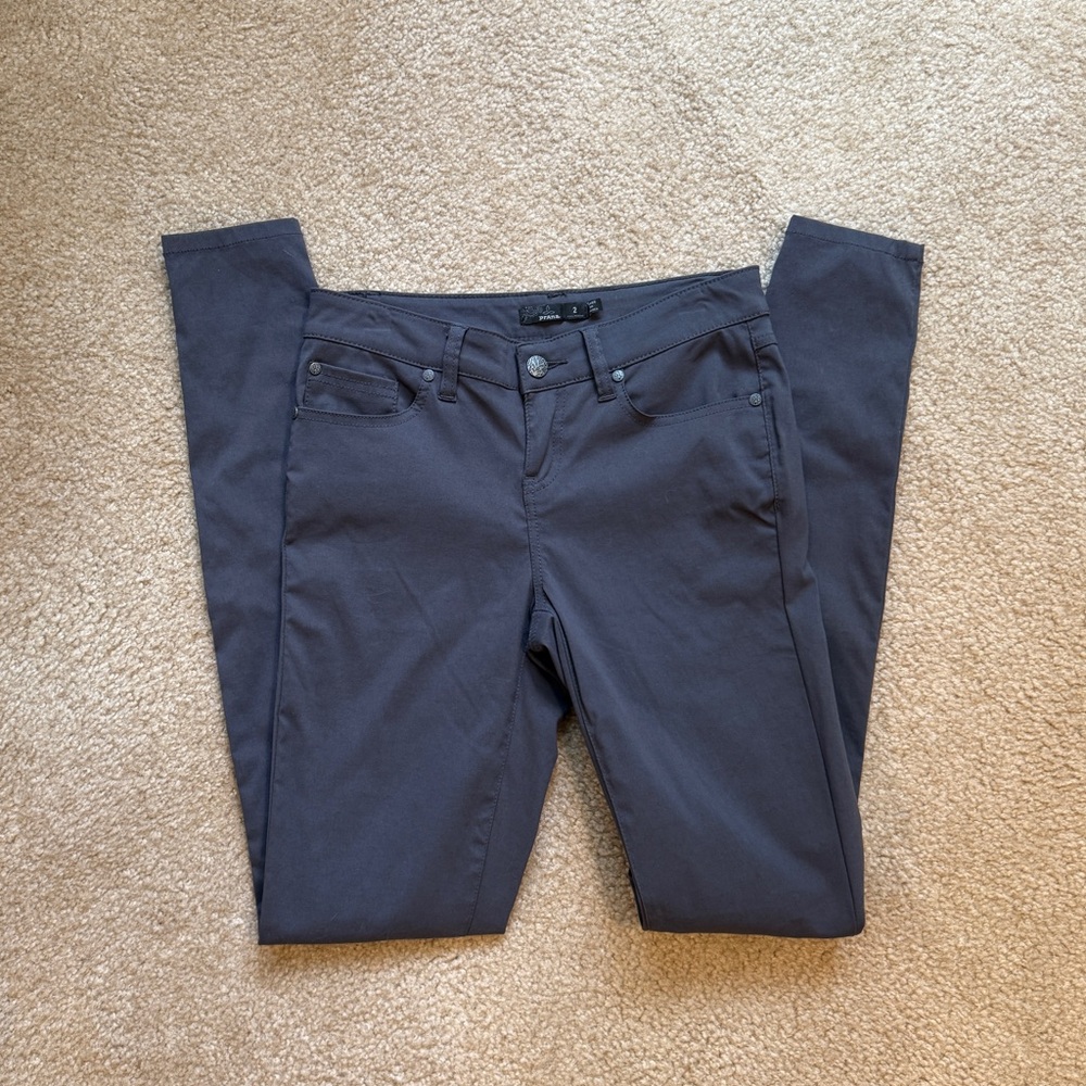 PRANA Grey Quick Dry Skinny Pant 2 TALL!!